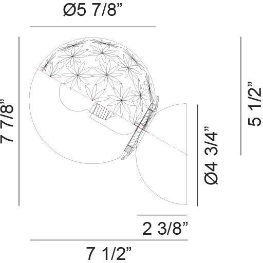 Nola 1 Light 5.88 inch Matte Black Wall Sconce Wall Light