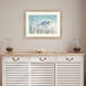 Undersea Ray / Undersea Turtle Blue and Turquoise and Green Framed Art, Propac