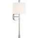Rachel Bath Sconce Wall Light in Polished Nickel