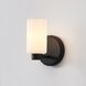 Bedminster 1 Light 5.75 inch Matte Black Vanity Light Wall Light