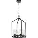 Goodwin 4 Light 14 inch Matte Black Foyer Light Ceiling Light