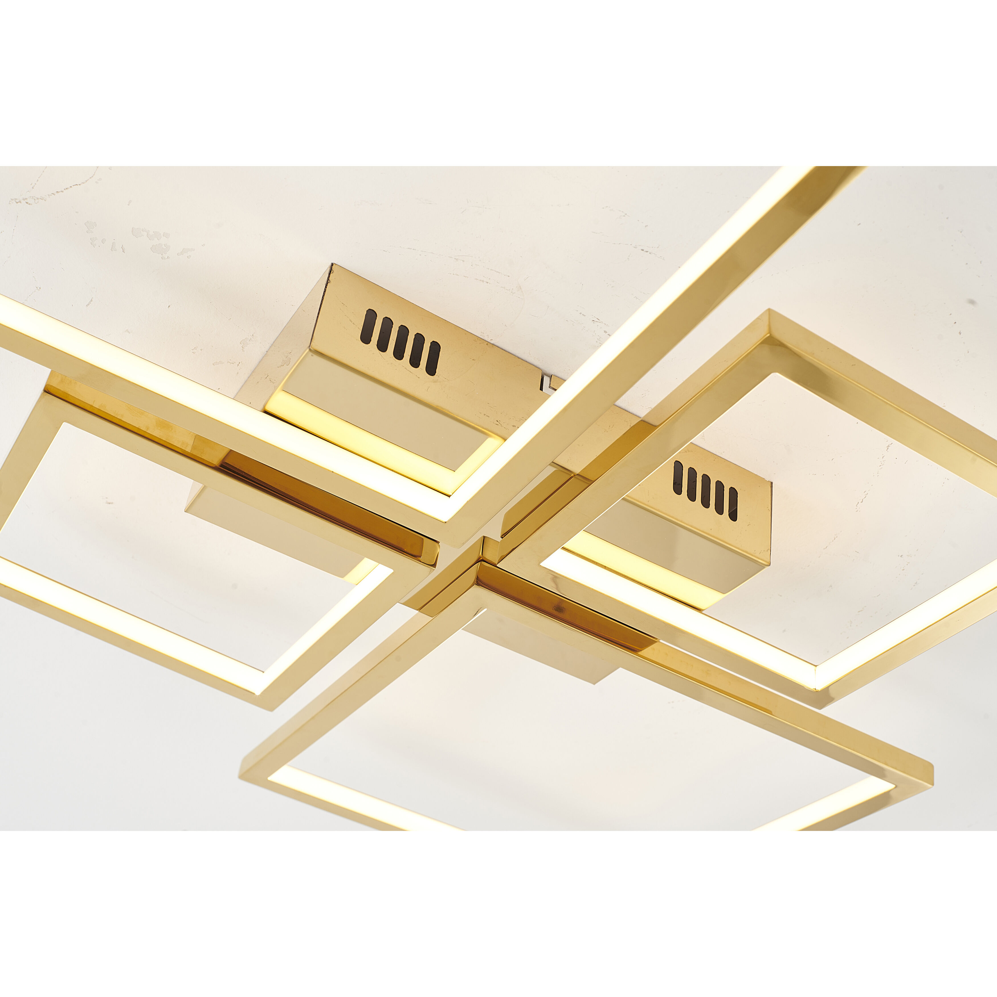Canada LED 24.4 inch Gold Flush Mount Ceiling Light