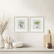 Herb & Wildflower I Green and Multi and Gray and Pink Framed Art, Propac