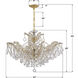 Maria Theresa 6 Light 29 inch Gold Chandelier Ceiling Light in Clear Spectra