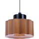 Kao LED Black Pendant Ceiling Light