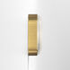 Montreal 1 Light 10.83 inch PVD Brushed Brass Coastal Wall Light