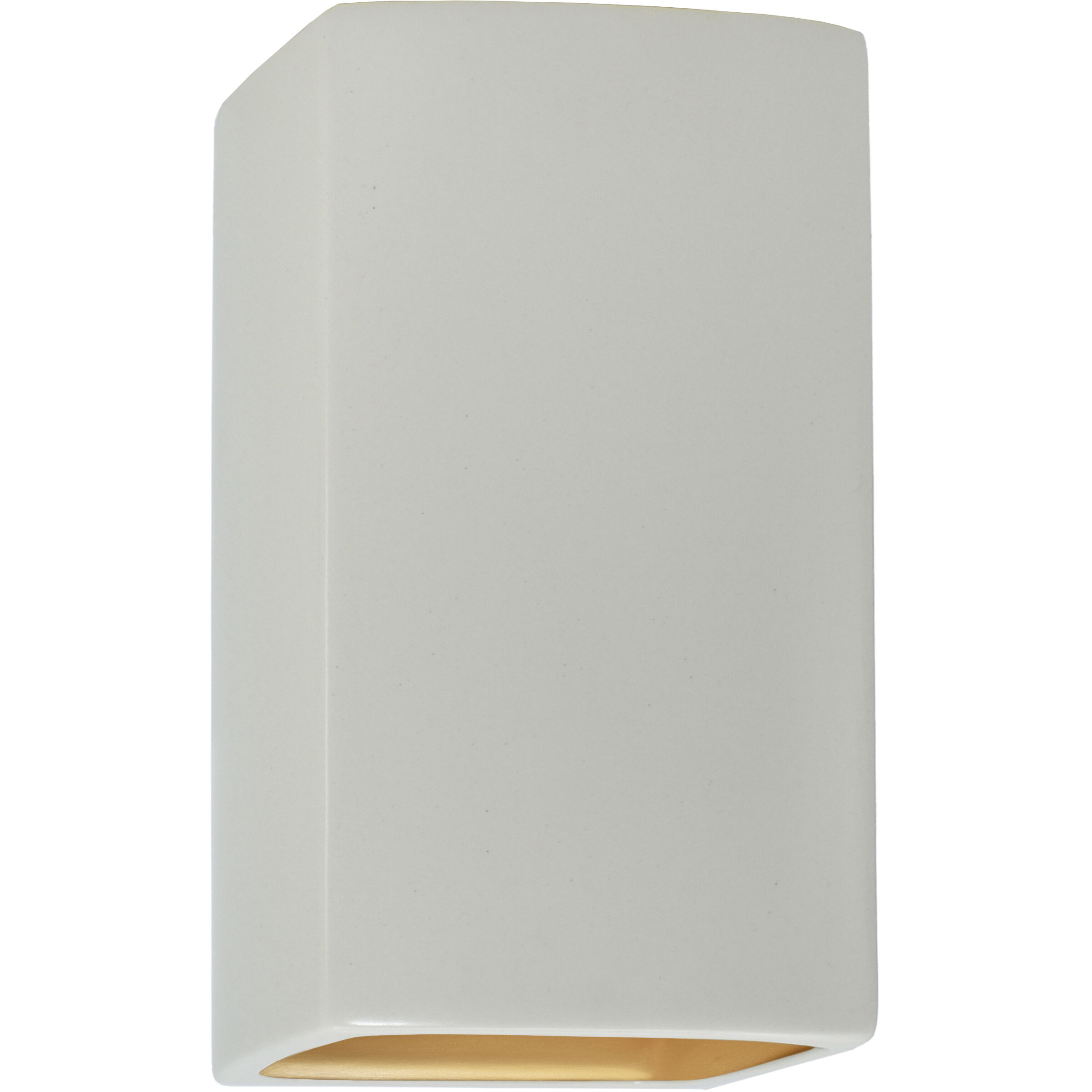 Ambiance LED 5.25 inch Matte White/Champagne Gold ADA Wall Sconce Wall Light