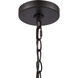 Cedar Park 1 Light 13 inch Oil Rubbed Bronze Outdoor Pendant