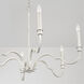 Demi 6 Light 32 inch Winter White Chandelier Ceiling Light