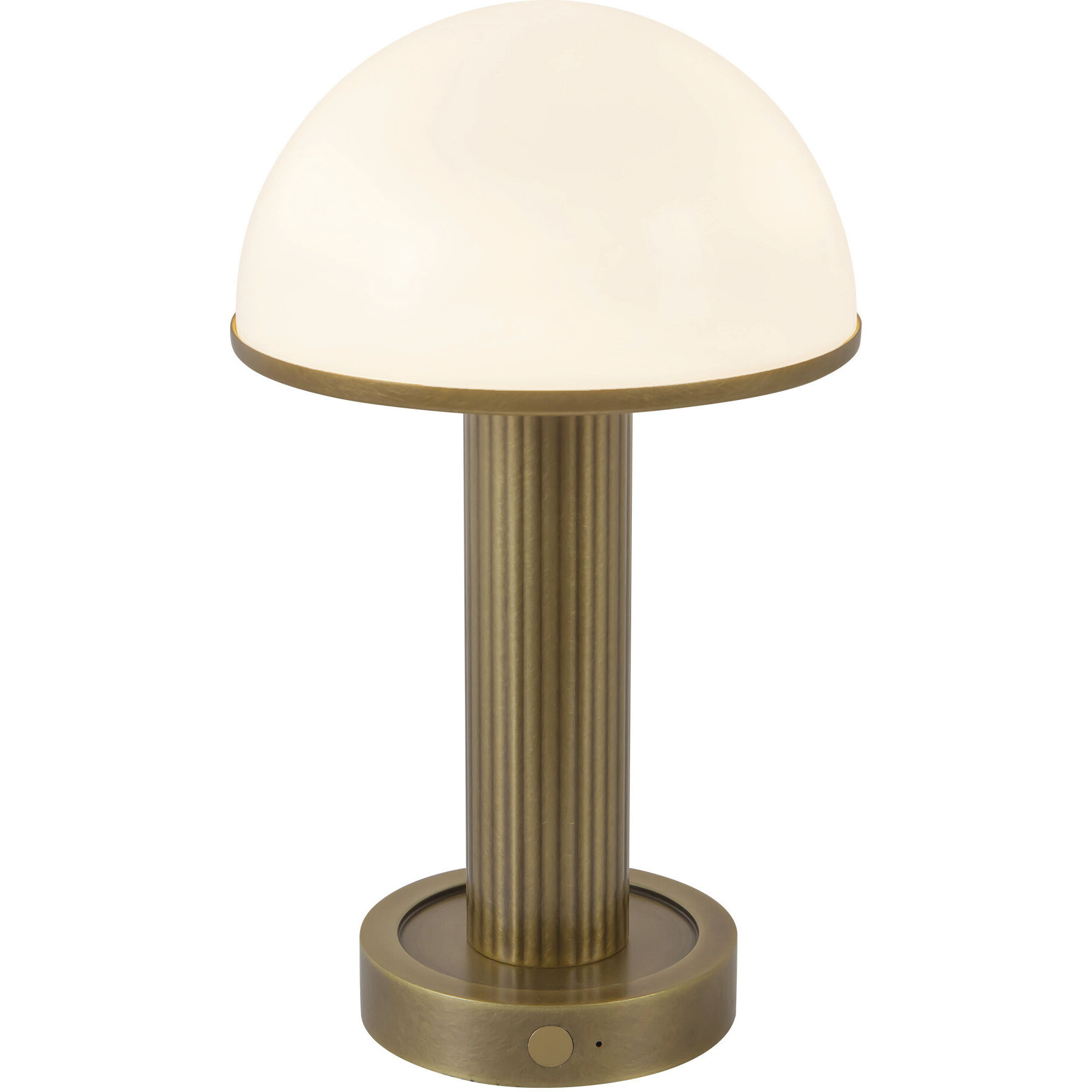 Vienna 9.25 inch 3 watt Vintage Brass Table Lamp Portable Light