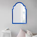 Sultan 36 X 24 inch Glossy Royal Blue Wall Mirror