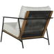 Milan Stinson White Outdoor Armchair