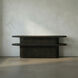 Parker 84 X 22 inch Hand Rubbed Black Console
