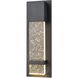Emode LED 14 inch Matte Black Outdoor Wall Sconce