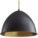 Egg Drop 1 Light 16 inch Bronze Pendant Ceiling Light