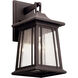 Taden 1 Light 17 inch Rubbed Bronze Outdoor Wall, Medium