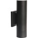 Brentwood LED 12 inch Black Outdoor Wall Sconce, Large