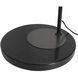 Roswell 90.6 inch 9 watt Matte Black Arc Floor Lamp Portable Light