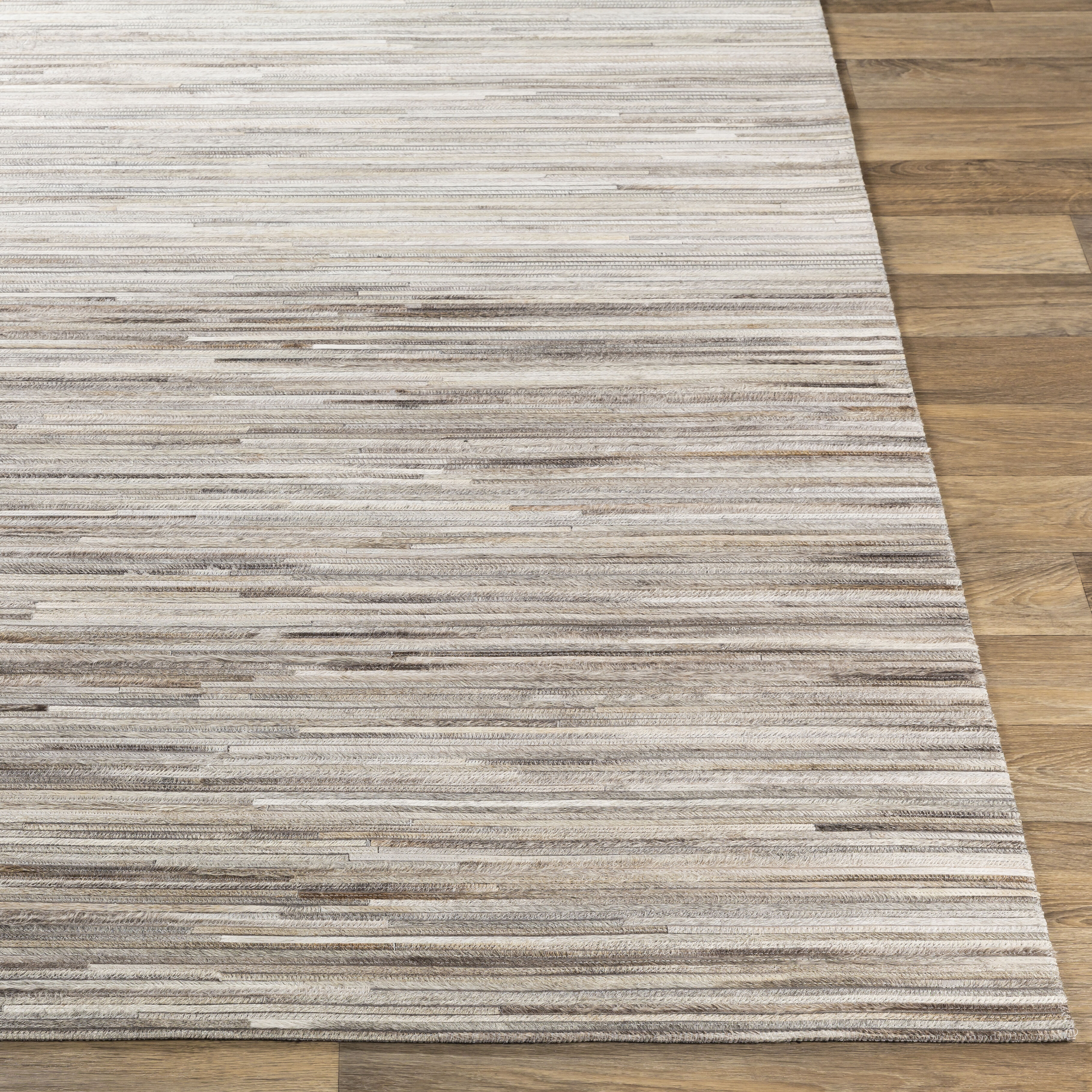 Zander 120 X 96 inch Dark Brown Rug in 8 x 10, Rectangle