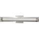 Larissa LED 23.25 inch Brushed Nickel Vanity Wall Light