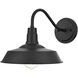 Franco 1 Light 9 inch Black Outdoor Wall Sconce