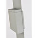 Raine 17 inch Silver Outdoor Wall Light