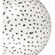 Stassi White with Black Orbs, Set of 5