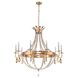 Monteleone 10 Light Gold Chandelier Ceiling Light
