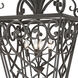 Fort Quinn 8 Light 31 inch Marcado Black Outdoor Hanging Lantern