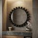 Cooper 33 X 33 inch Matte Black Mirror