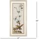 Slender Green and Blue and Beige and Brown Framed Art