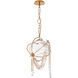 Forever Revere LED 14.4 inch Heirloom Gold Pendant Ceiling Light