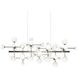 Nebula LED 68.75 inch Satin Nickel Chandelier Ceiling Light