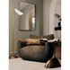 Amara 42 X 26 inch Blackened Steel Mirror