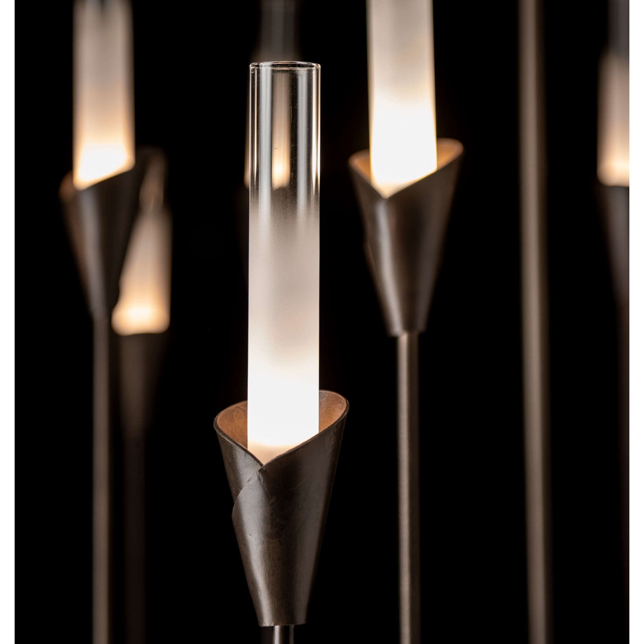 Lilium 12 Light 38.3 inch Dark Smoke Chandelier Ceiling Light