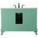 Danville 48 X 21 X 36 inch Vintage Mint Vanity Sink Set