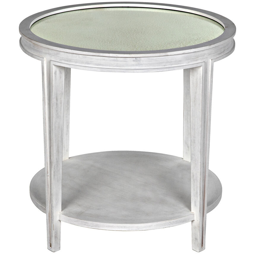 Imperial 26 X 26 inch White Wash Side Table