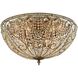 Elizabethan 10 Light 28 inch Dark Bronze Flush Mount Ceiling Light