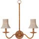 Bell Whitewash 5.5 inch Chandelier Shade, Suzanne Duin Collection