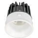 Miniature White Downlight, Trimless Recessed