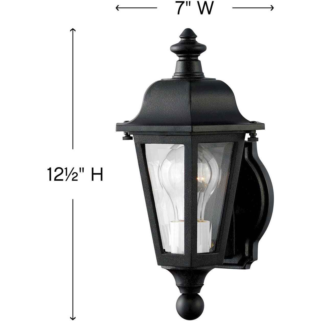 Estate Series Manor House Outdoor Wall Mount Lantern