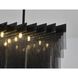 IMG Series 16 Light 23.6 inch Satin Black Chandelier Ceiling Light