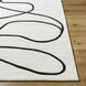 Jason Wu 90 X 60 inch Slate / Light Silver / Black Handmade Rug in 5 x 8