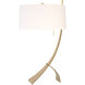 Stasis 28.3 inch 150 watt Modern Brass Table Lamp Portable Light in Natural Anna