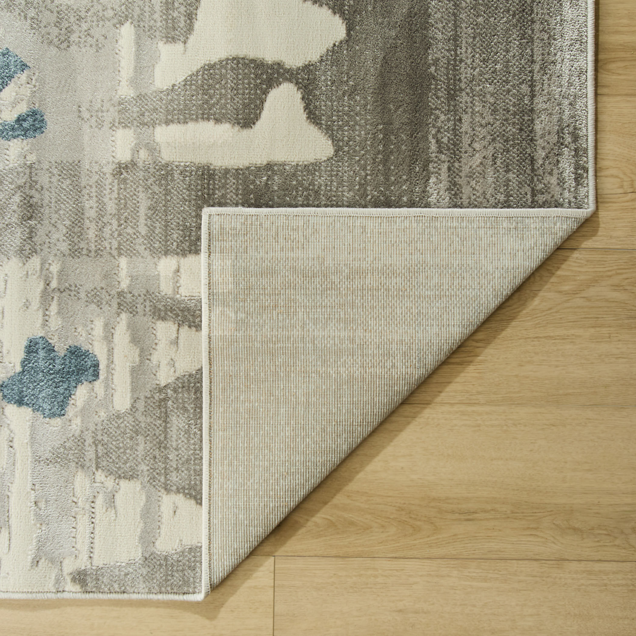 Betsi 114 X 79 inch Blue Rug in 6 x 9