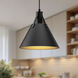 Alora Mood Archer Pendant Ceiling Light in Matte Black