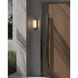 Bravo LED 14 inch Black Exterior Wall Sconce