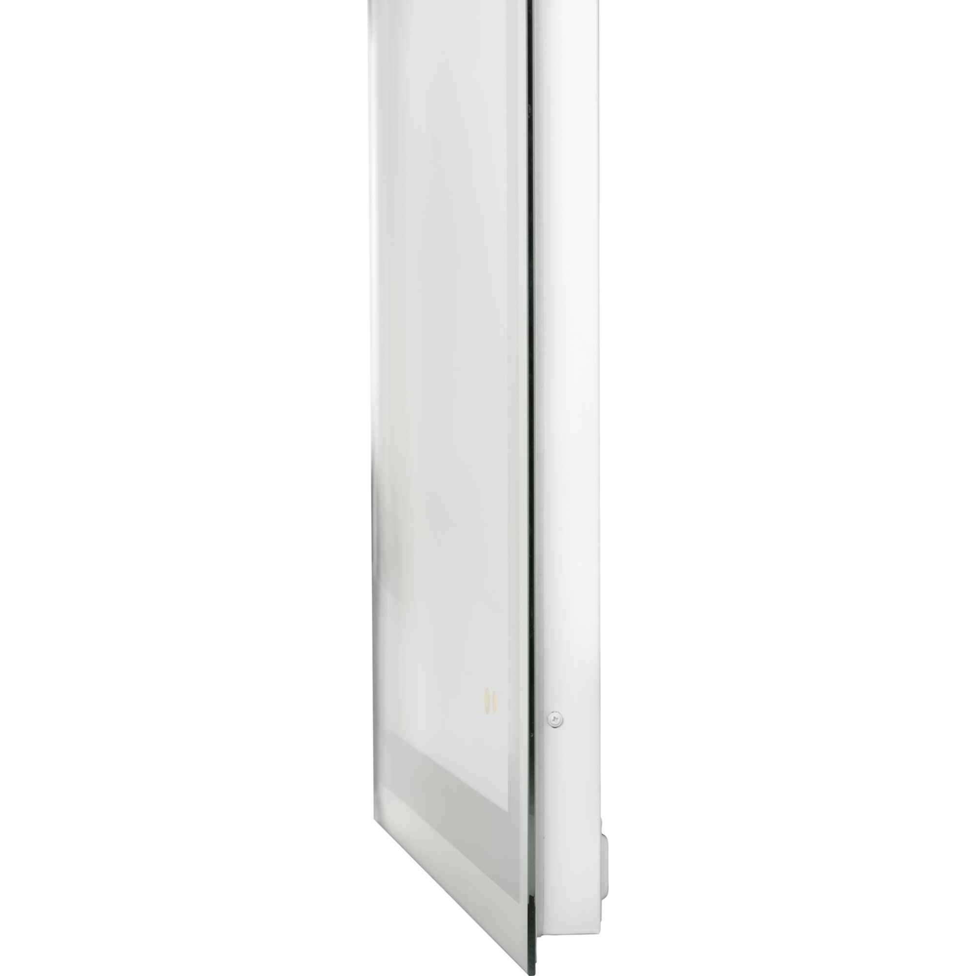 Captarent LED 72 X 36 inch White LED Mirror, Progress LED