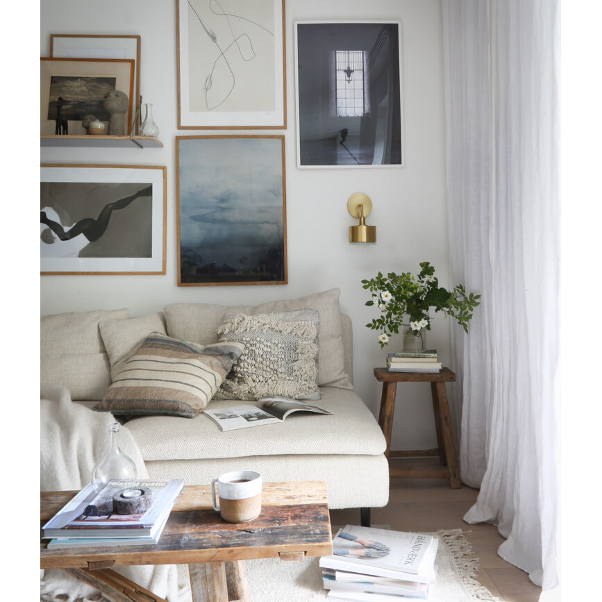 Nora LED 5 inch Aged Brass Wall Sconce Wall Light