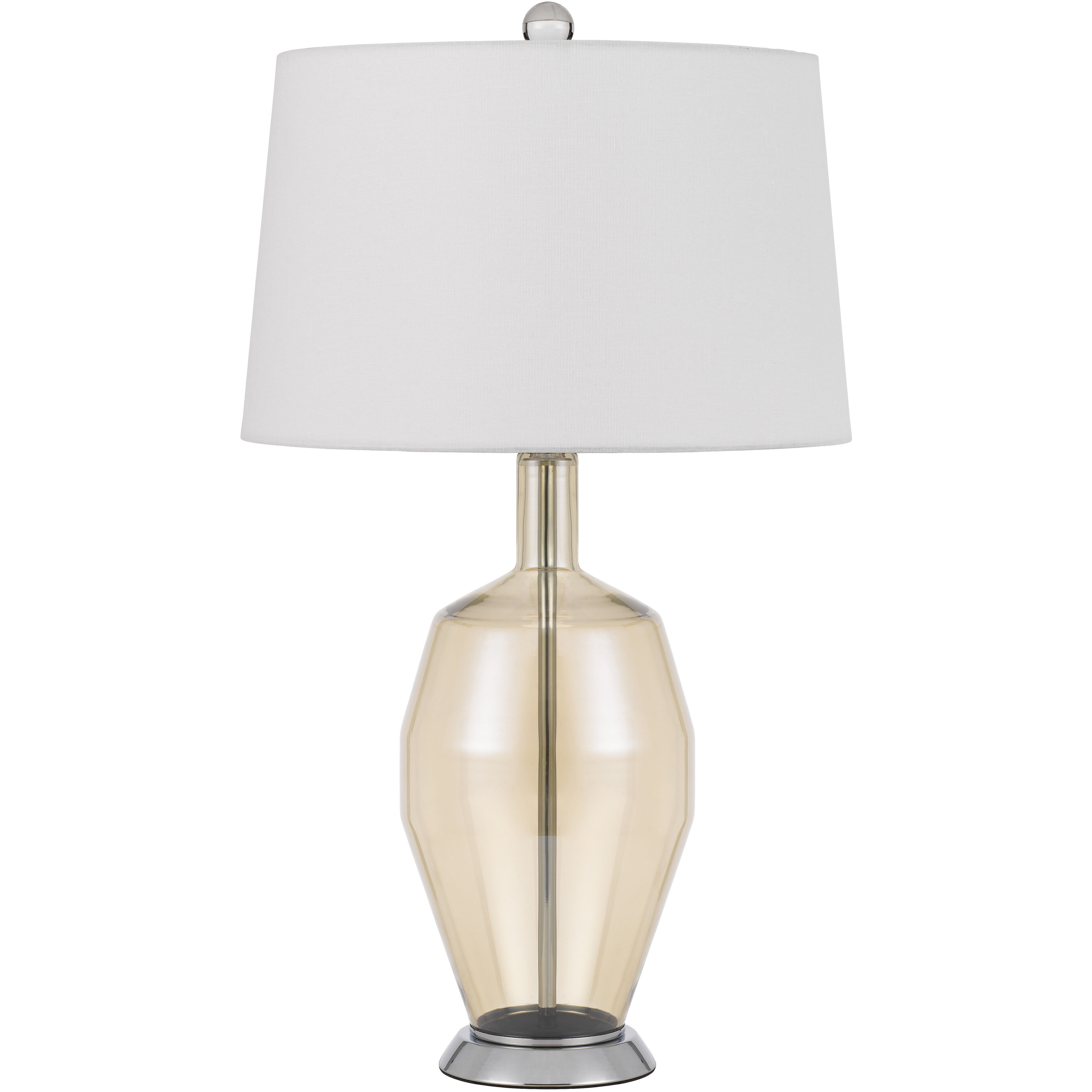 Carpiano 28.5 inch 150.00 watt Smoked Table Lamp Portable Light